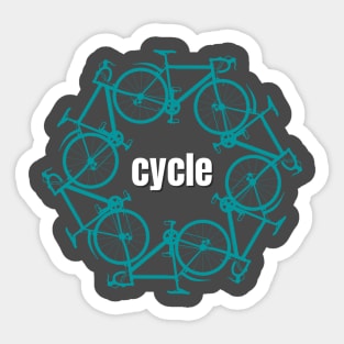 Cycle of life Sticker